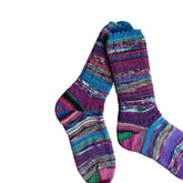 Soft Handmade Scrappy Socks, Ideal for Keeping Feet Warm and Stylish, Thoughtful Gift for Any Occasion